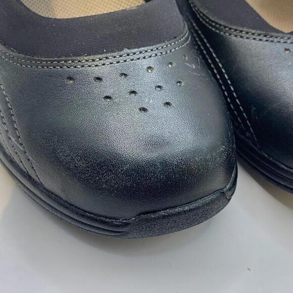 Drew Rose Black Orthopedic Diabetic Leather Mary Jane Comfort Shoes US Size 7M - Picture 3 of 10